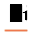 Stilisiertes Icon einer E-Ladesäule in Türkis und Orange – symbolisiert die Ladeinfrastruktur für Elektrofahrzeuge am Standort von Sutter Medizintechnik.