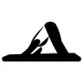 Stilisiertes Icon mit orange-türkisen Berggipfeln – steht für Urlaubs- und Freizeitmöglichkeiten für Mitarbeitende bei Sutter Medizintechnik.